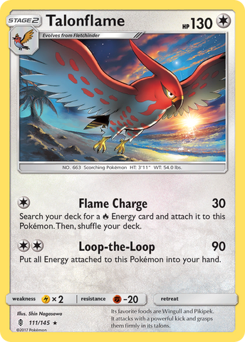 Talonflame/145 - SM  Guardians Rising