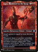 Anax, Hardened in the Forge (Showcase) (LIST-264/254) - The List: (enchantment, Showcase)