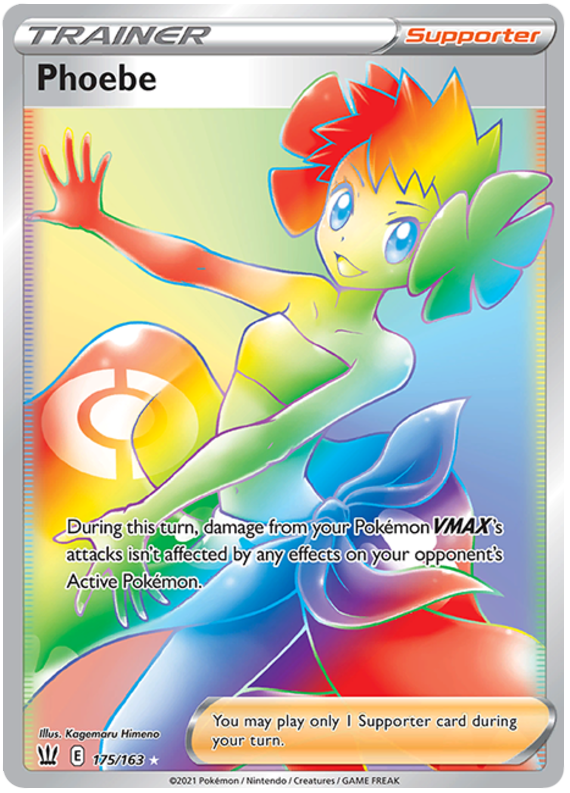 Phoebe (Secret) 175/163 - SWSH05 Battle Styles Holofoil