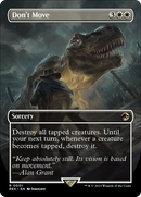 Don't Move (Borderless) (REX-001) - Jurassic World Collection (Borderless)