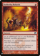 Kuldotha Rebirth (LIST-96/249) - The List