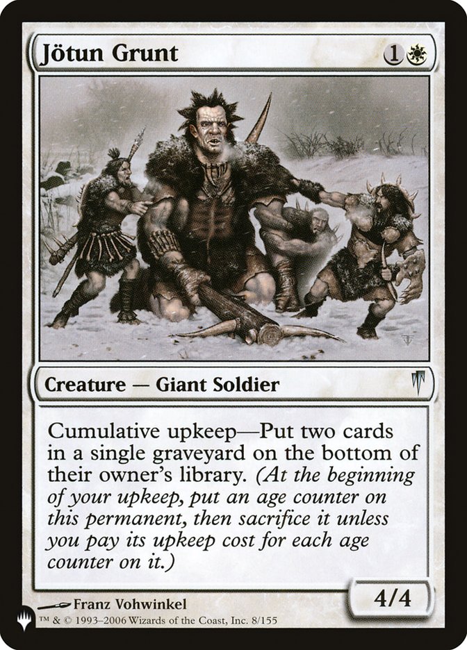 Jotun Grunt (LIST-8/155) - The List