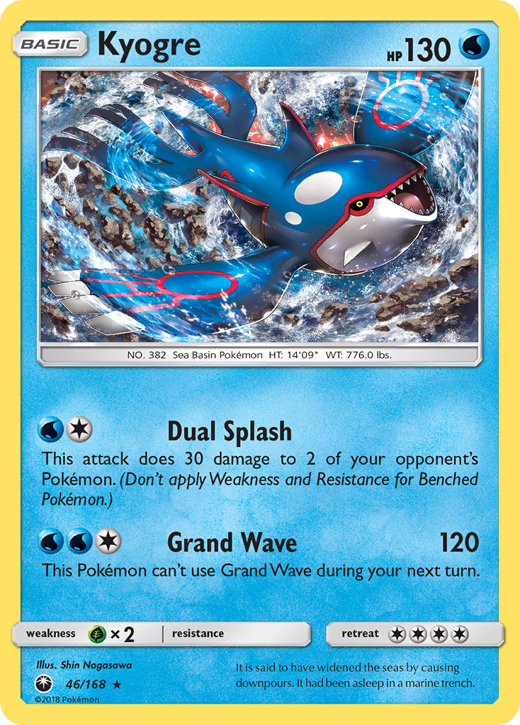 Kyogre 46/168 - SM  Celestial Storm Holofoil