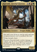 Korvold, Gleeful Glutton (WOC-026) - Wilds of Eldraine Commander