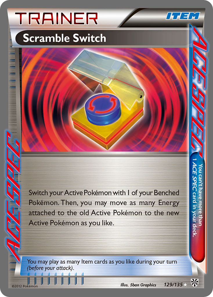 Scramble Switch/135 - Plasma Storm Holofoil