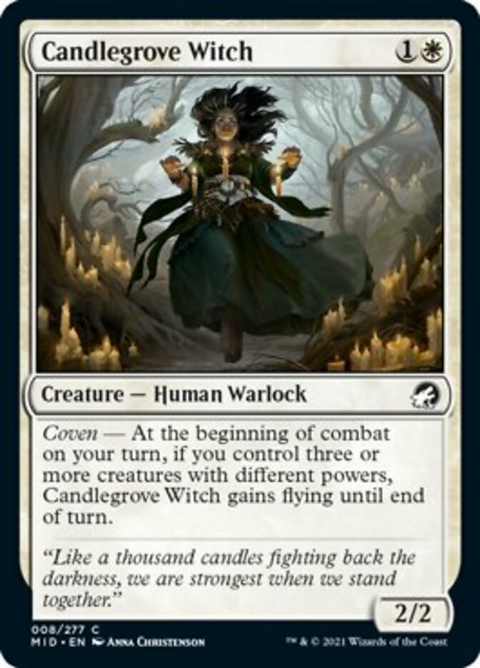 Candlegrove Witch (MID-008) - Innistrad: Midnight Hunt