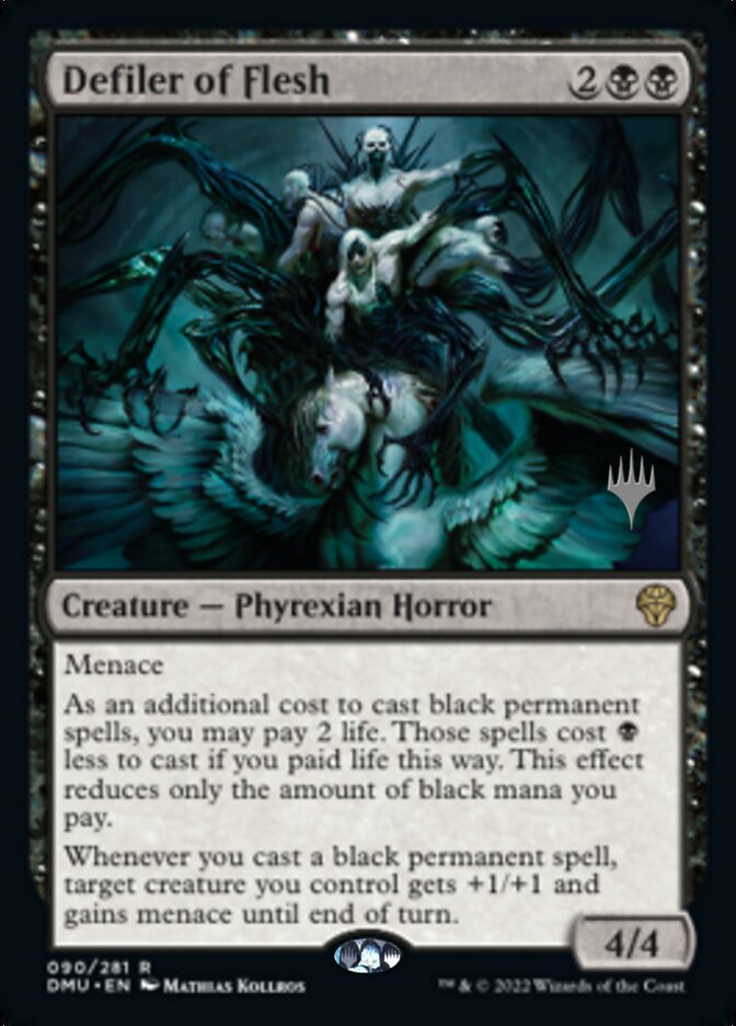 Defiler of Flesh (PPDMU-090) - Dominaria United Promos