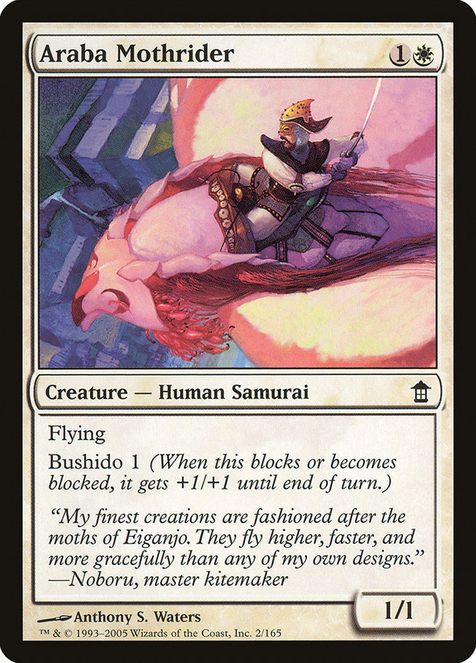 Araba Mothrider (SOK-002) - Saviors of Kamigawa