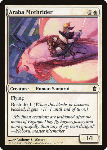 Araba Mothrider (SOK-002) - Saviors of Kamigawa