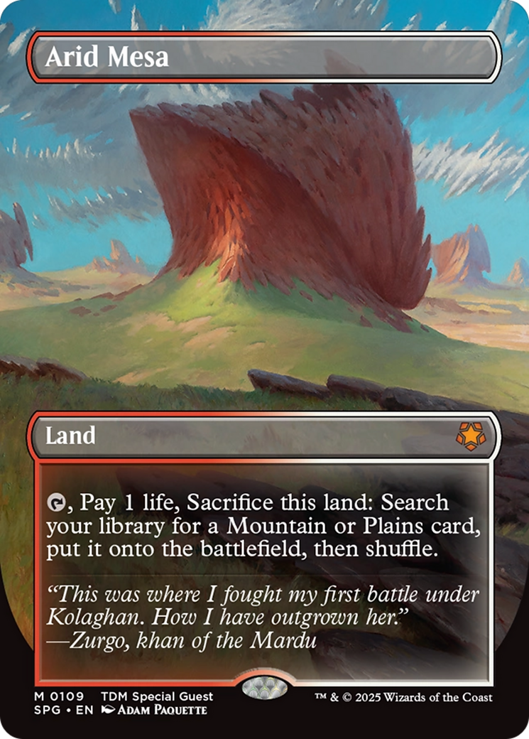 Arid Mesa (Borderless) - Special Guests Foil