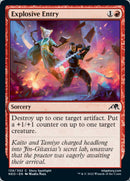 Explosive Entry (NEO-139) - Kamigawa: Neon Dynasty
