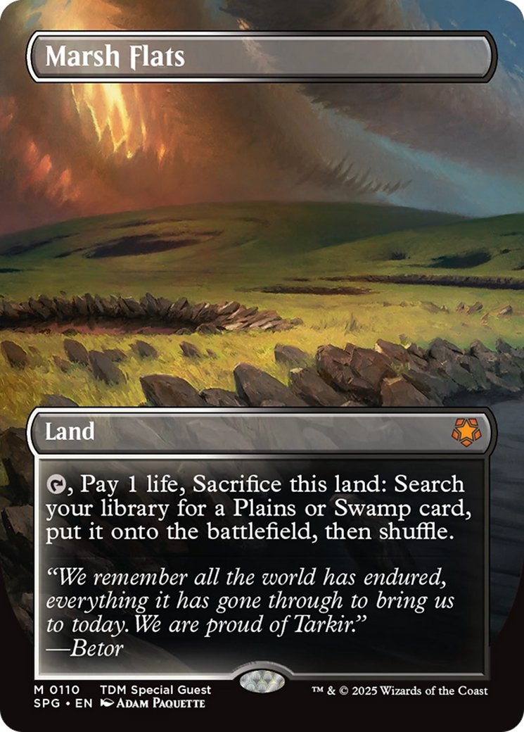 Marsh Flats (Borderless) - Special Guests Foil