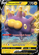Pincurchin V 72/192 - SWSH02 Rebel Clash Holofoil