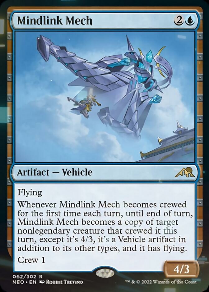 Mindlink Mech (NEO-062) - Kamigawa: Neon Dynasty