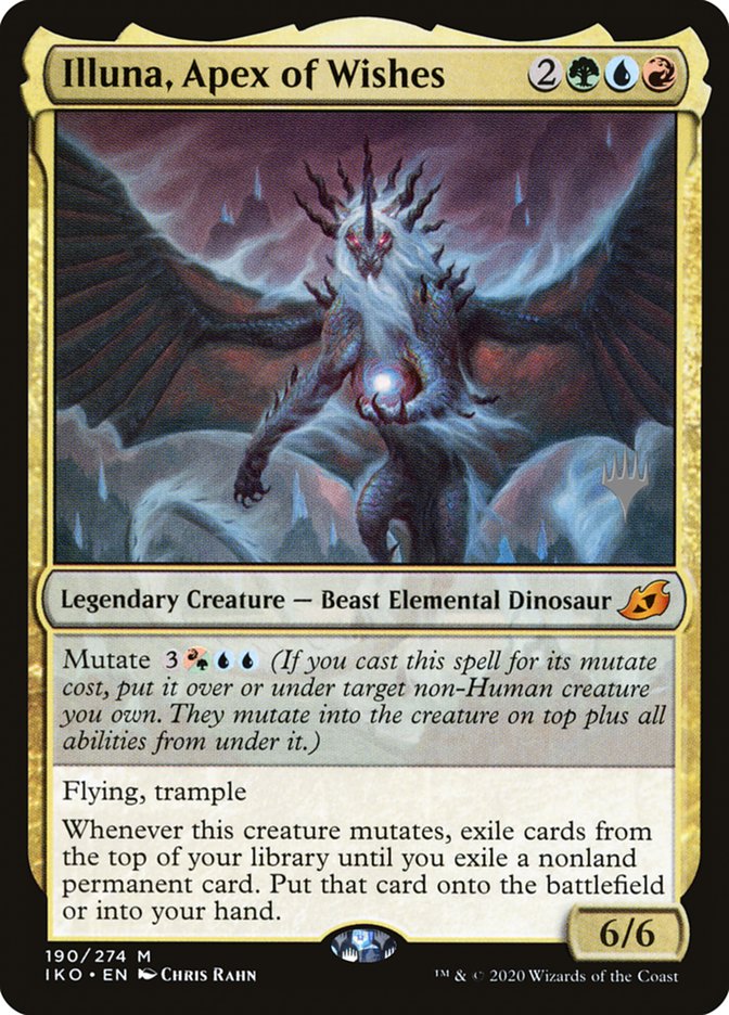 Illuna, Apex of Wishes (PPIKO-190) - Ikoria: Lair of Behemoths Promos