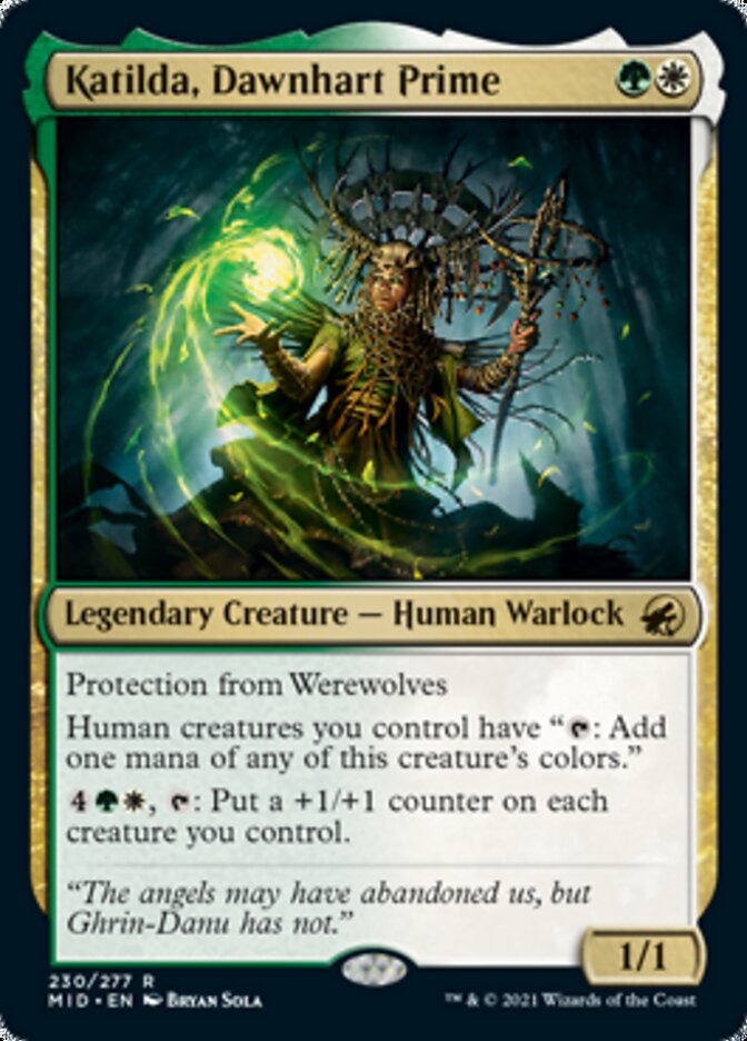 Katilda, Dawnhart Prime (MID-230) - Innistrad: Midnight Hunt