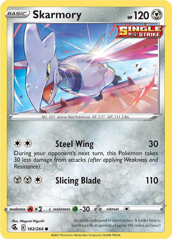 Skarmory 182/264 - SWSH08 Fusion Strike