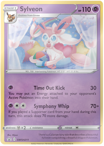 Sylveon - SWSH211 SWSH211/307 - SWSH Sword & Shield Promo Cards Holofoil