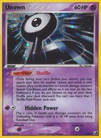 Unown (L)/115 - Unseen Forces Holofoil