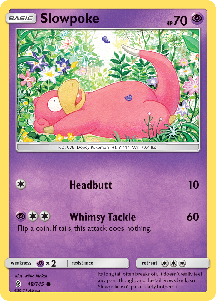 Slowpoke 48/145 - SM  Guardians Rising