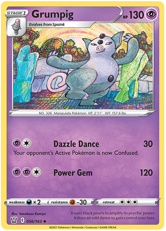 Grumpig 56/163 - SWSH05 Battle Styles