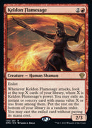 Keldon Flamesage (PPDMU-135) - Dominaria United Promos