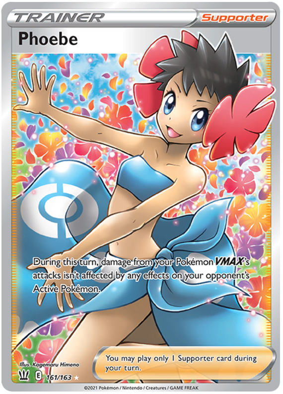 Phoebe (Full Art) 161/163 - SWSH05 Battle Styles Holofoil