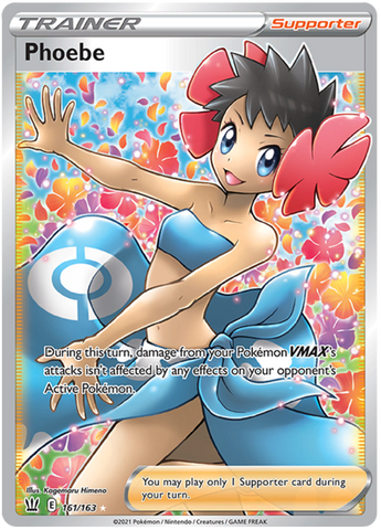 Phoebe (Full Art) 161/163 - SWSH05 Battle Styles Holofoil