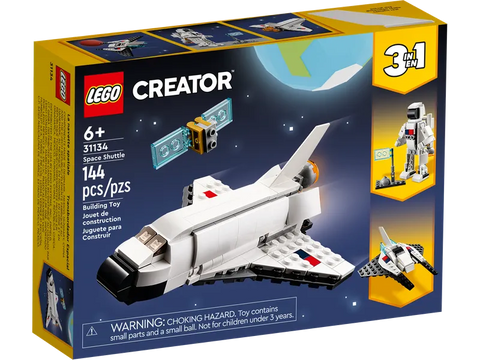 Lego Creator 3in1 Space Shuttle 144pcs