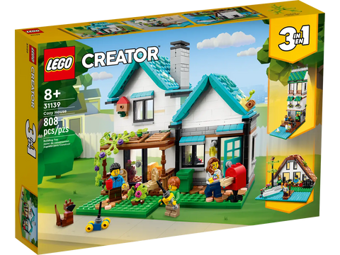 Lego Creator 3in1 Cozy House 808pcs