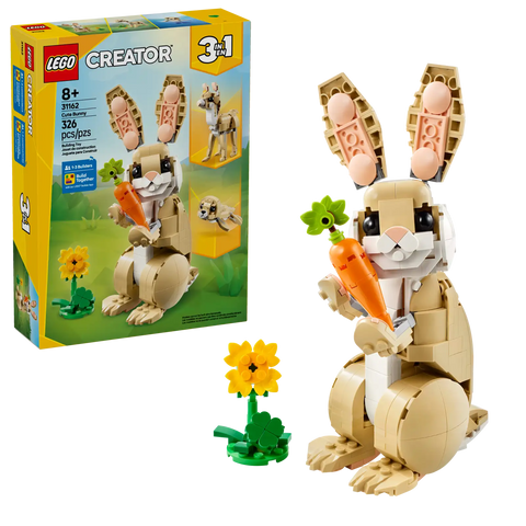 Lego Creator 3in1 Cute Bunny 326pcs