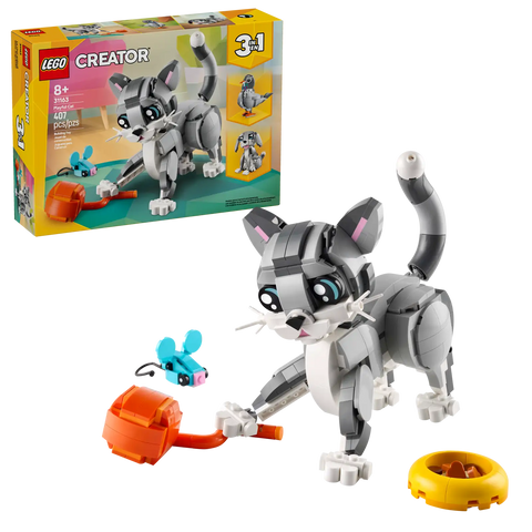 Lego Creator 3in1 Playful Cat 407pcs