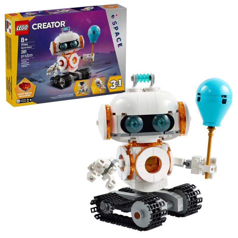 Lego Creator 3in1 Space Robot 281pcs