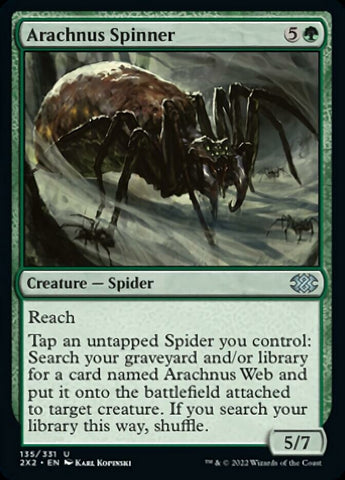 Arachnus Spinner (2X2-135) - Double Masters 2022