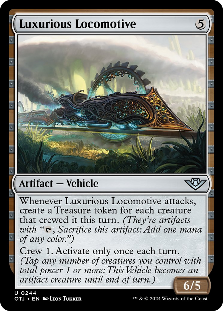 Luxurious Locomotive (OTJ-244) - Outlaws of Thunder Junction