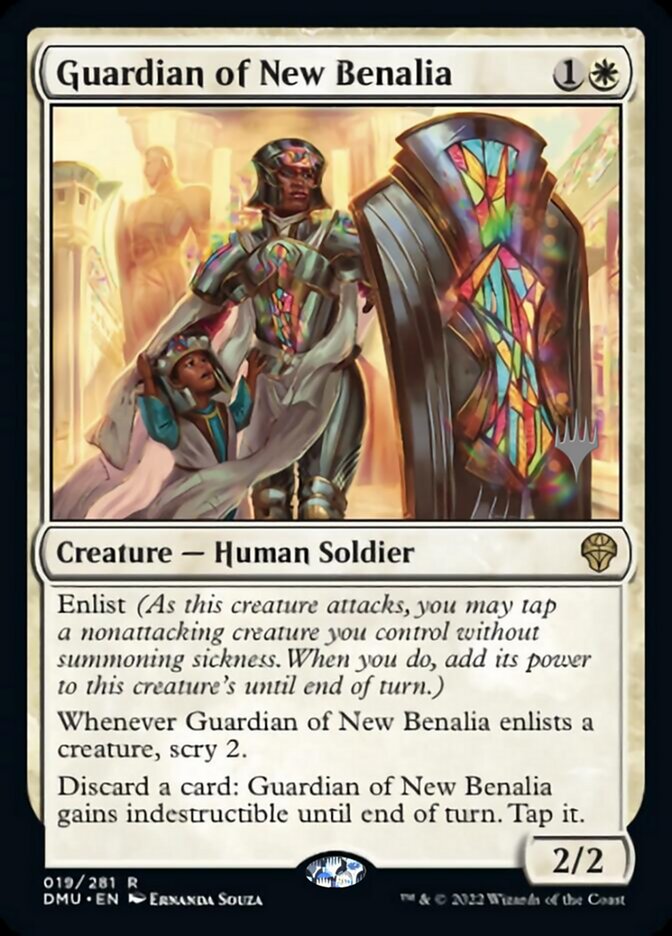 Guardian of New Benalia (PPDMU-019) - Dominaria United Promos
