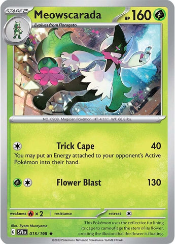 Meowscarada - 015/198 15 - SV01 Scarlet & Violet Base Set Holofoil