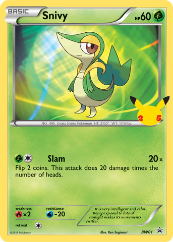 Snivy BW01 - First Partner Pack
