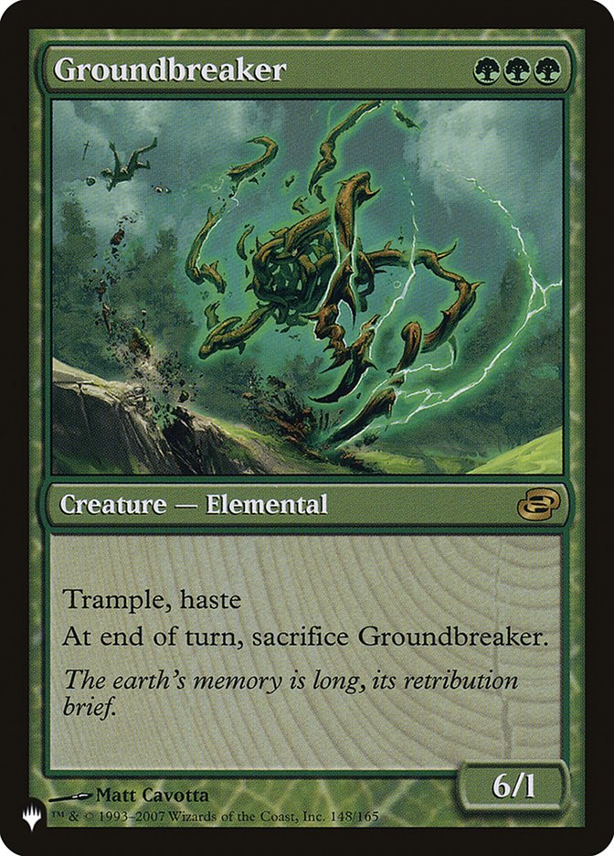 Groundbreaker (LIST-148/165) - The List: (colorshifted)