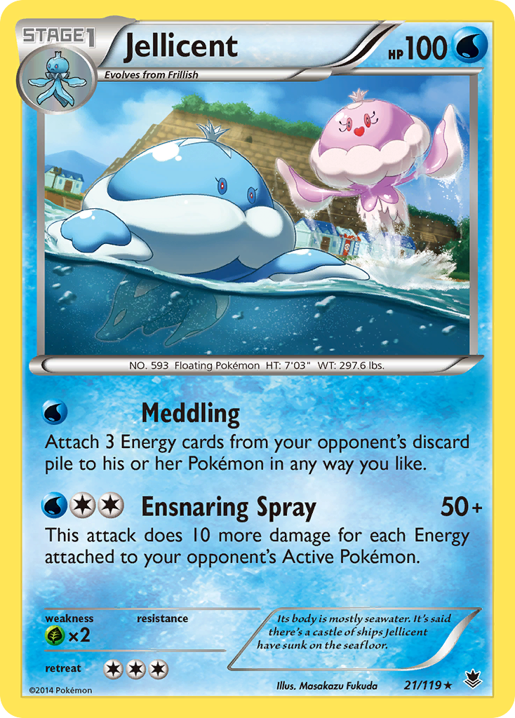 Jellicent 21/119 - XY  Phantom Forces