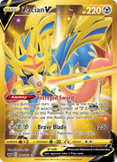 Zacian V (Secret) 211/202 - SWSH01 Sword & Shield Base Set Holofoil