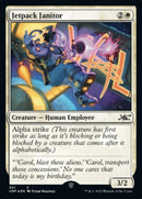 Jetpack Janitor (Galaxy Foil) (UNF-301) - Unfinity Foil
