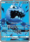 Wishiwashi GX (Full Art)/145 - SM  Guardians Rising Holofoil