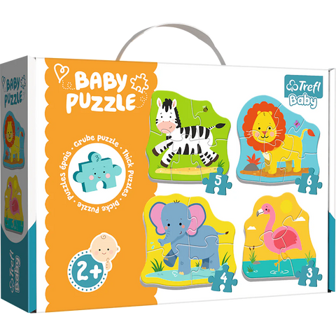 Baby Puzzle Animals on Safari Puzzle