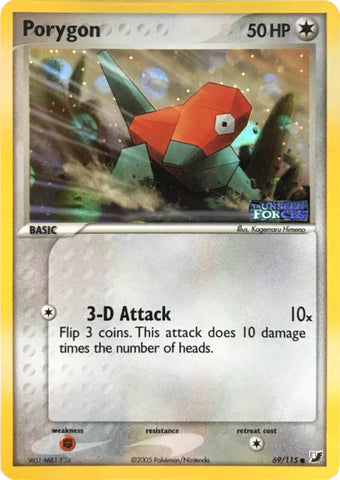 Porygon/115 - Unseen Forces Reverse Holofoil