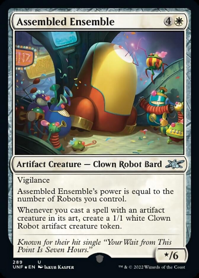 Assembled Ensemble (Galaxy Foil) (UNF-289) - Unfinity Foil