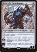 Karn, the Great Creator (Stained Glass) (SLD-501) - Secret Lair Drop Foil