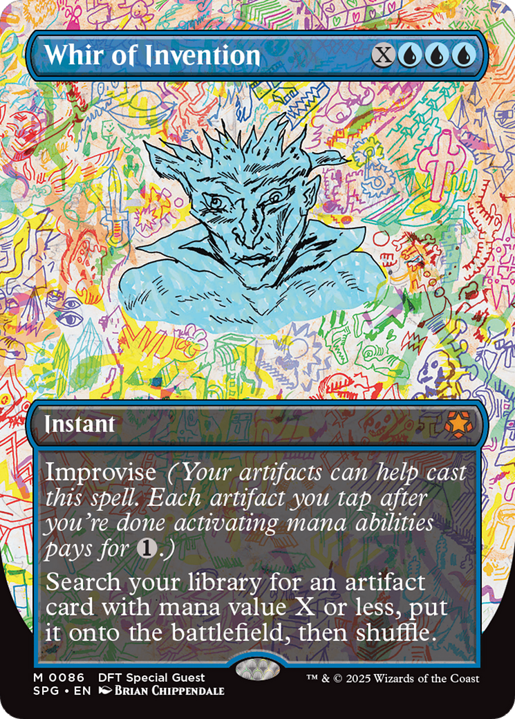 Whir of Invention (Borderless) - Special Guests Foil