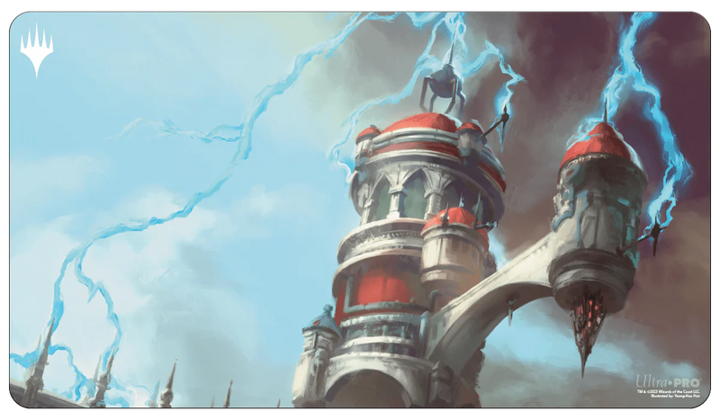 Ravnica Remastered Izzet League Steam Vents Playmat