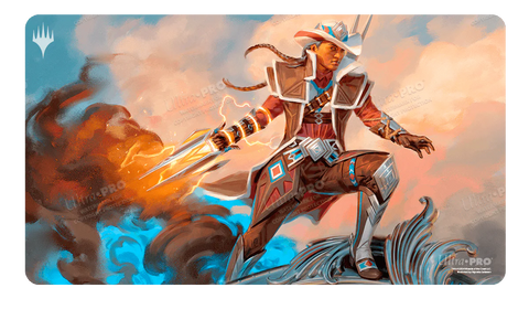 Outlaws of Thunder Junction Annie Flash, The Veteran Playmat